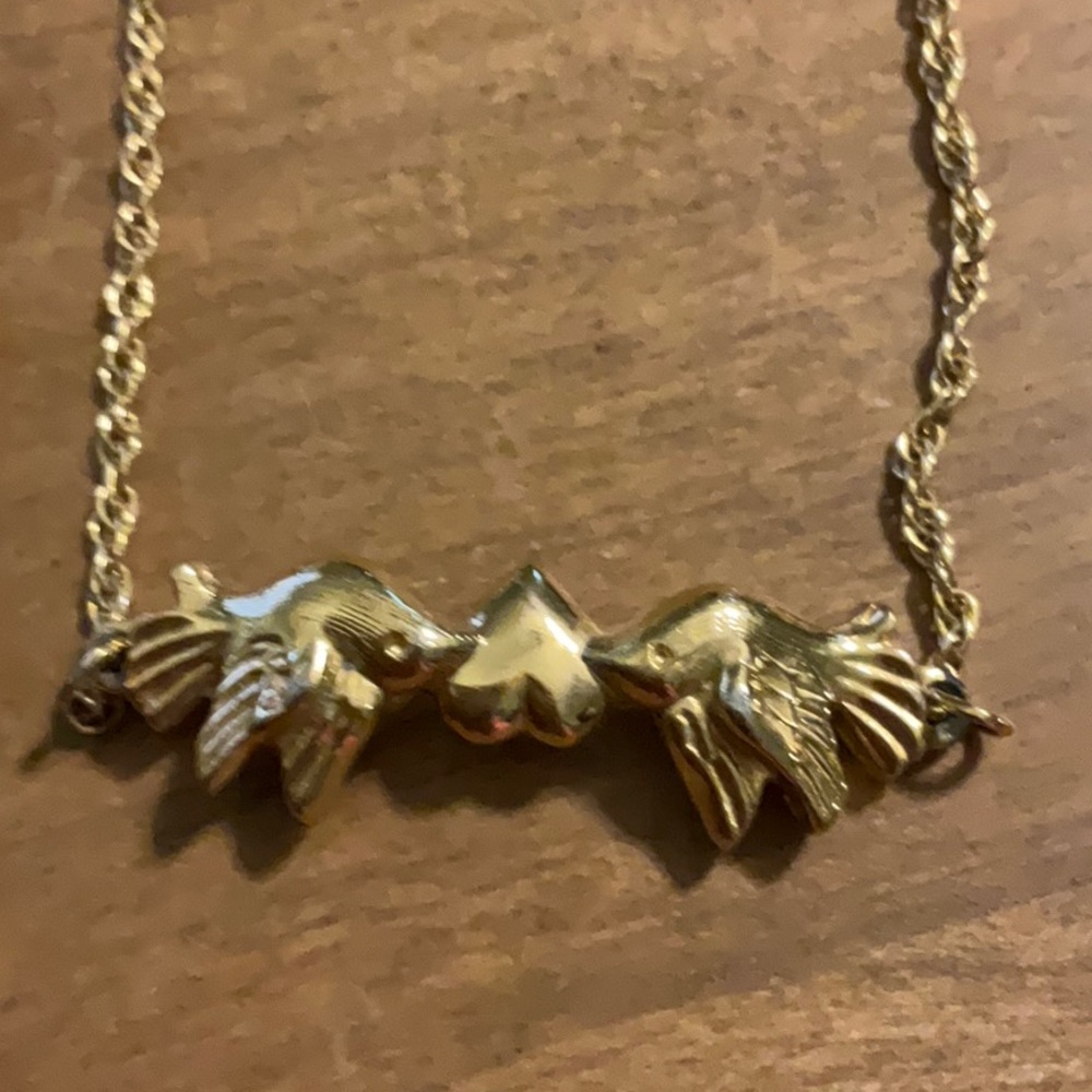 Avon Enchanted Lovebirds Small  Ankle Bracelet 1994 - Picture 5 of 6
